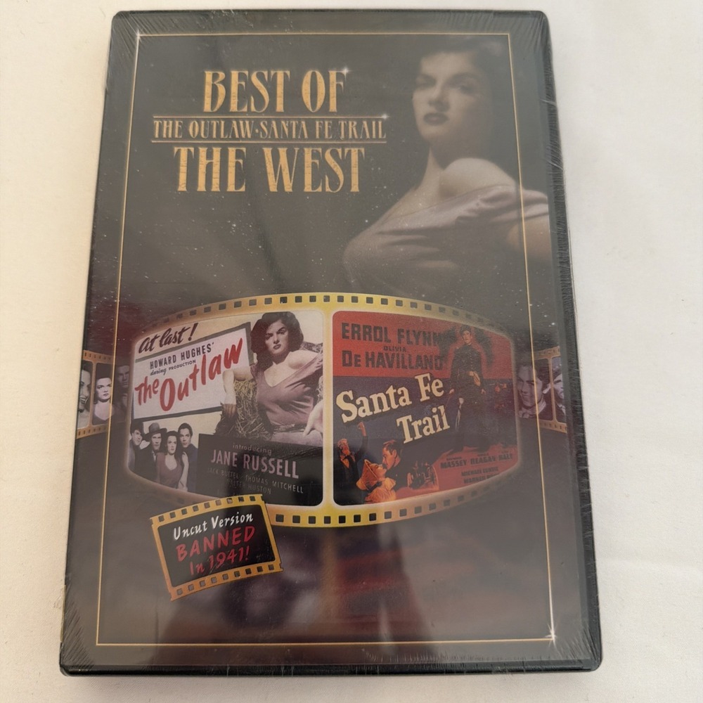 Best of the‎ West The Outlaw Santa Fe Trail DVD Russell Flynn De Havilland